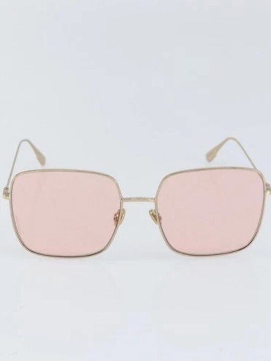 Christian Dior Sunglasses metal Pink Auth BA10311 main image 11